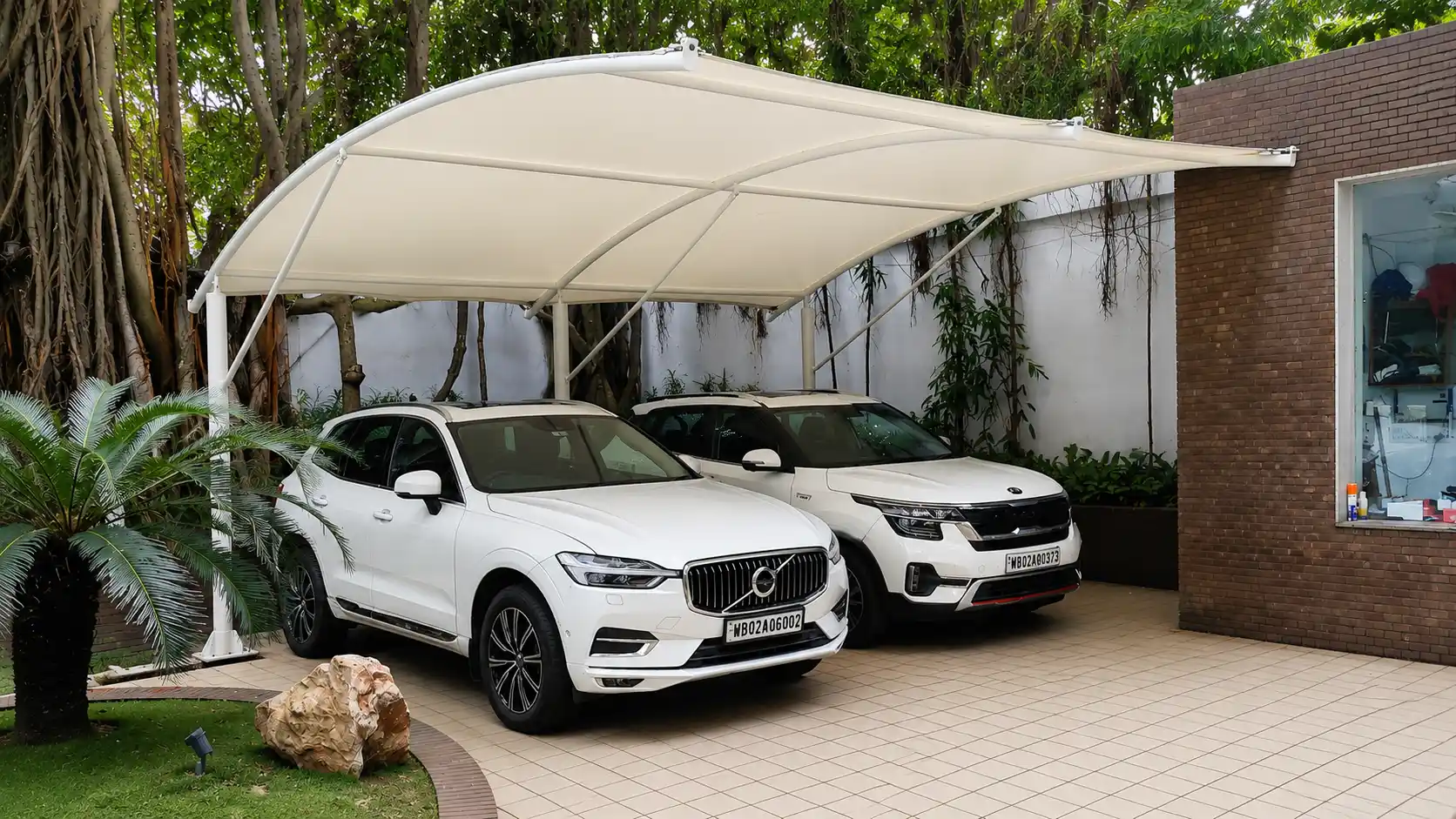 Premium Tensile Car Parking Shade
